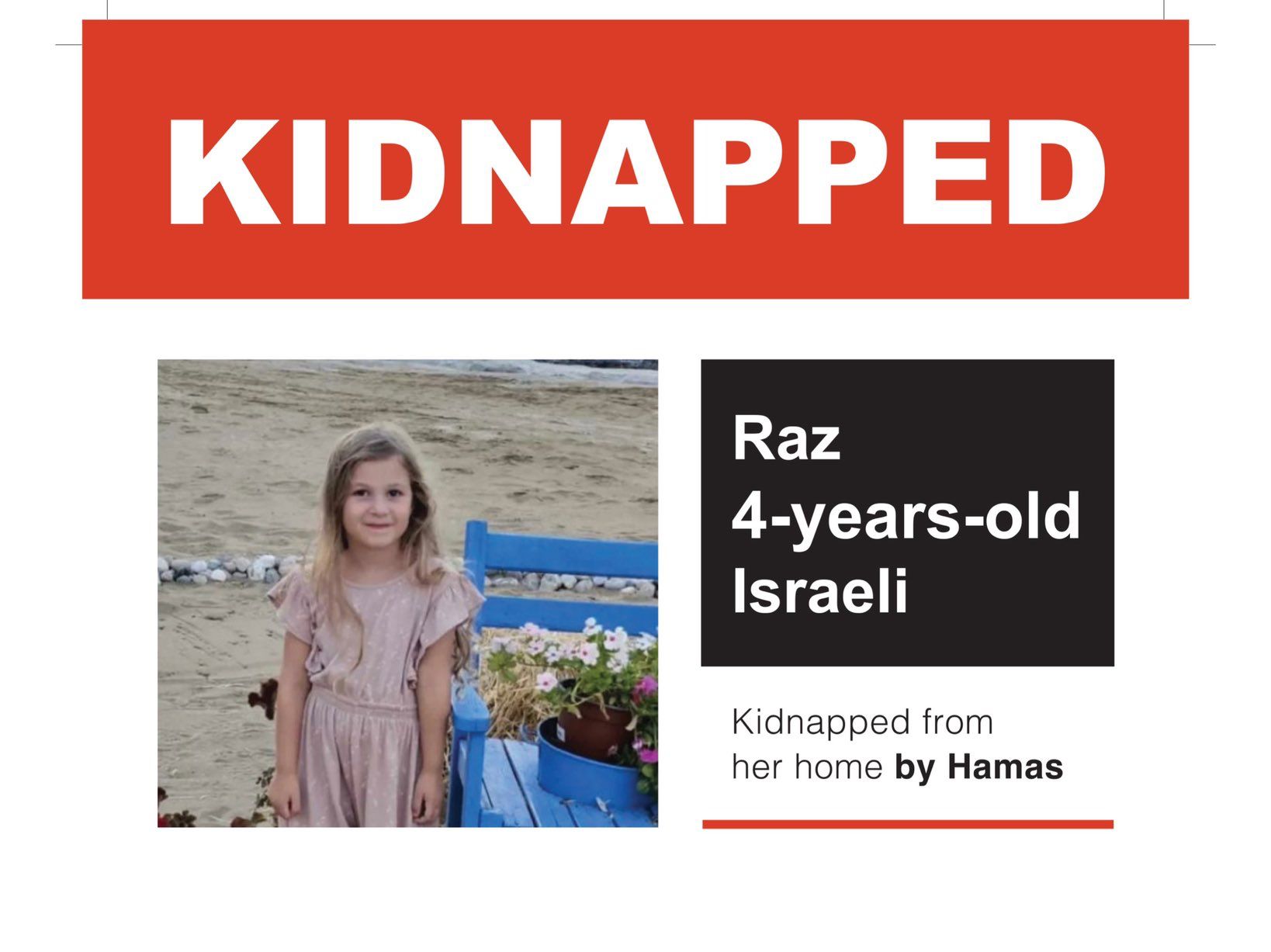 Photo of kidnapped child